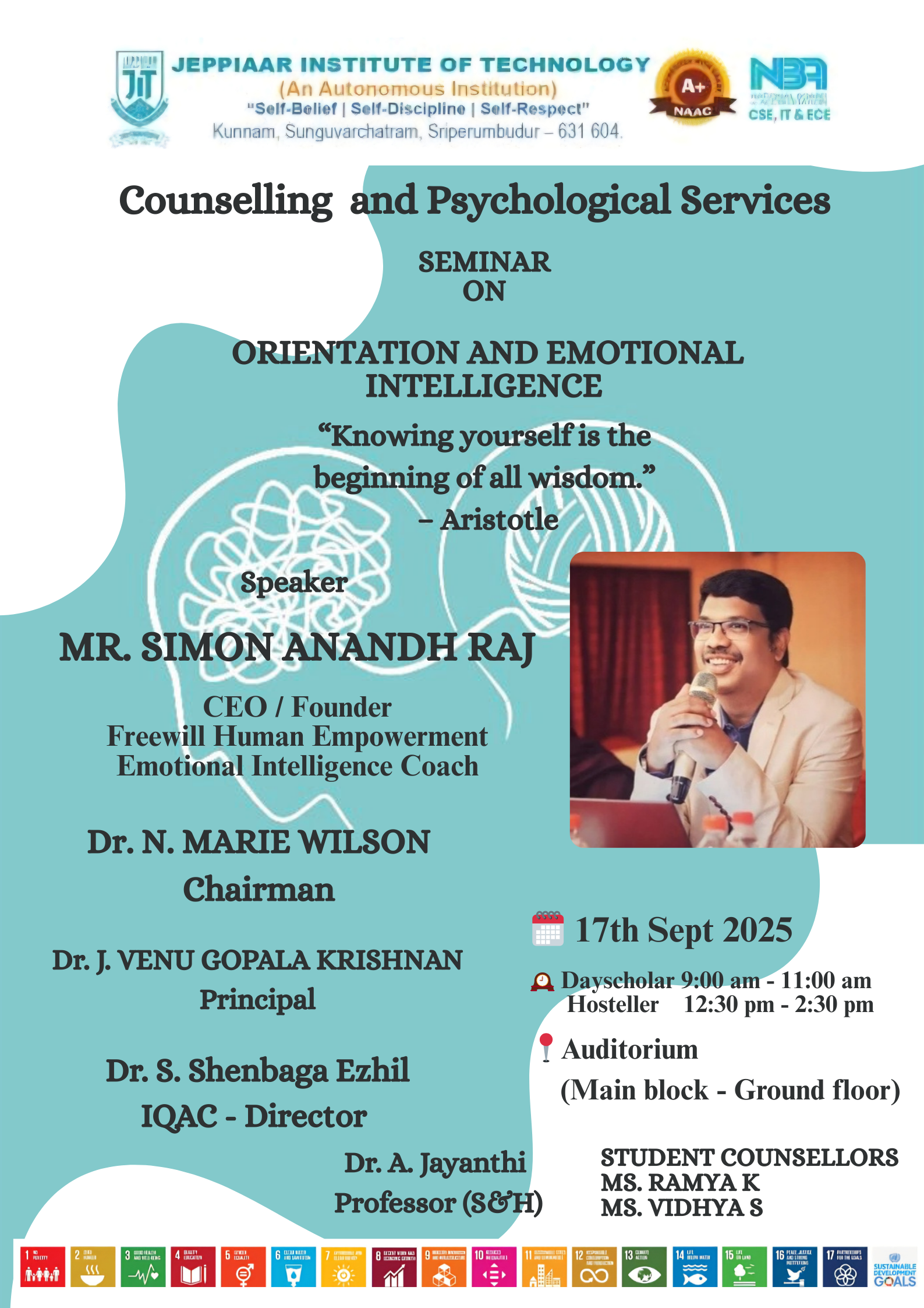 Seminar on Orientation and Emotional Intelligence