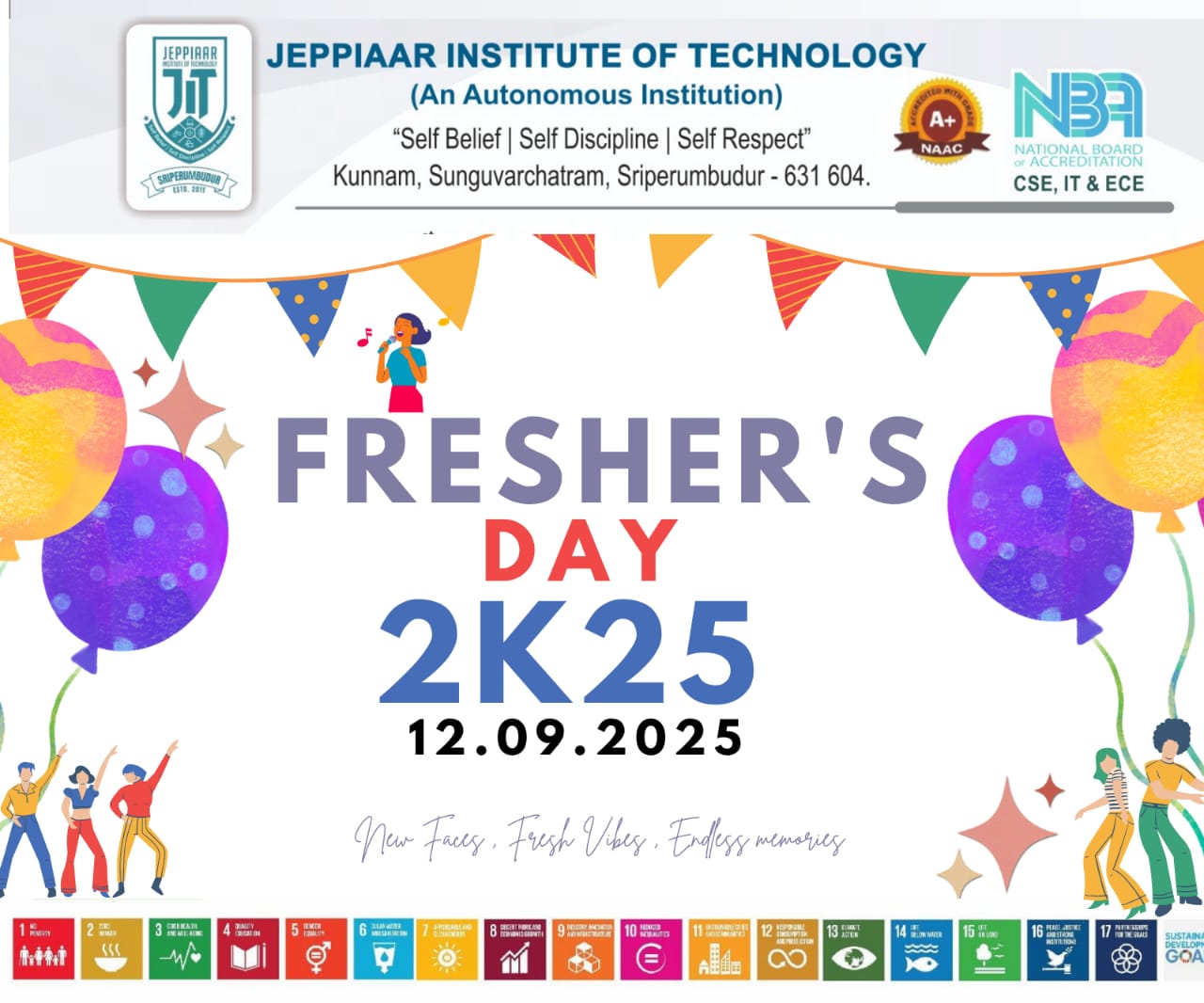 FRESHERS DAY -2025 ON 12.09.2025