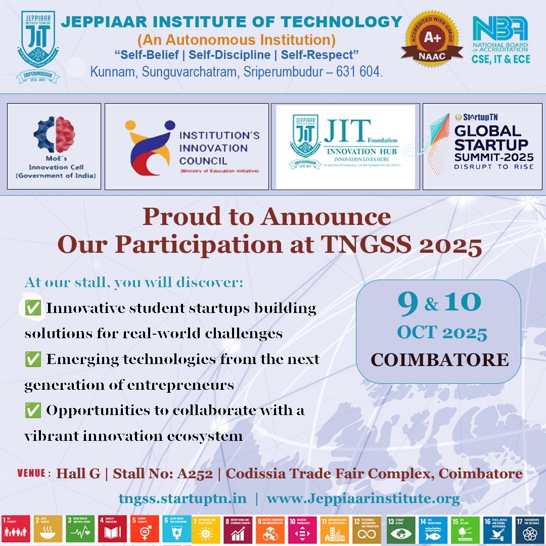 TAMILNADU GLOBAL STARTUP SUMMIT -2025